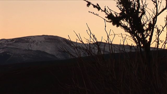 Anochece en El Bierzo
